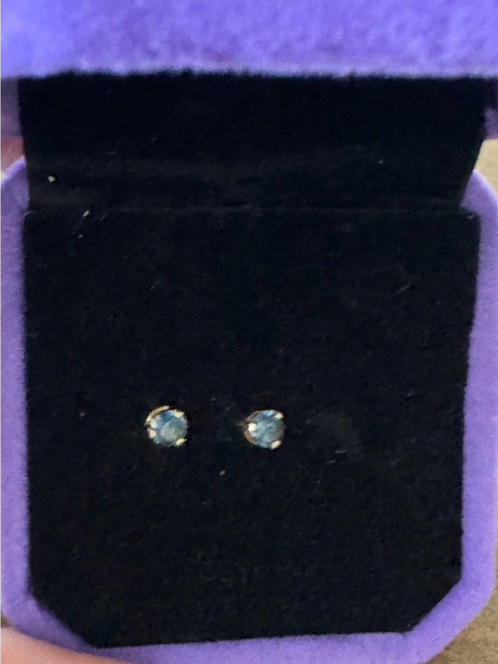 14K Sapphire Stud Earrings - Classic Women's Jewelry